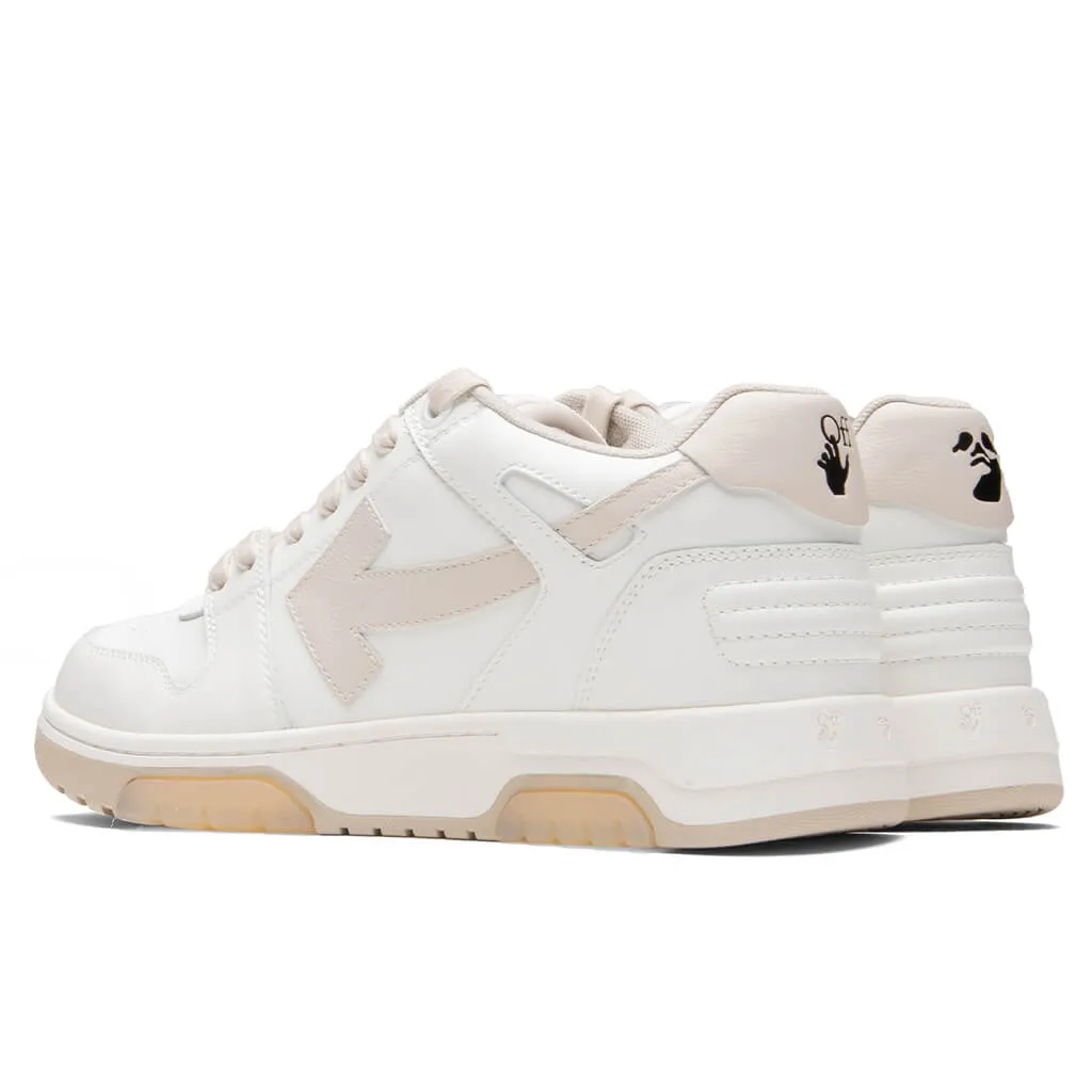 Out Of Office Calf Leather - White/Beige