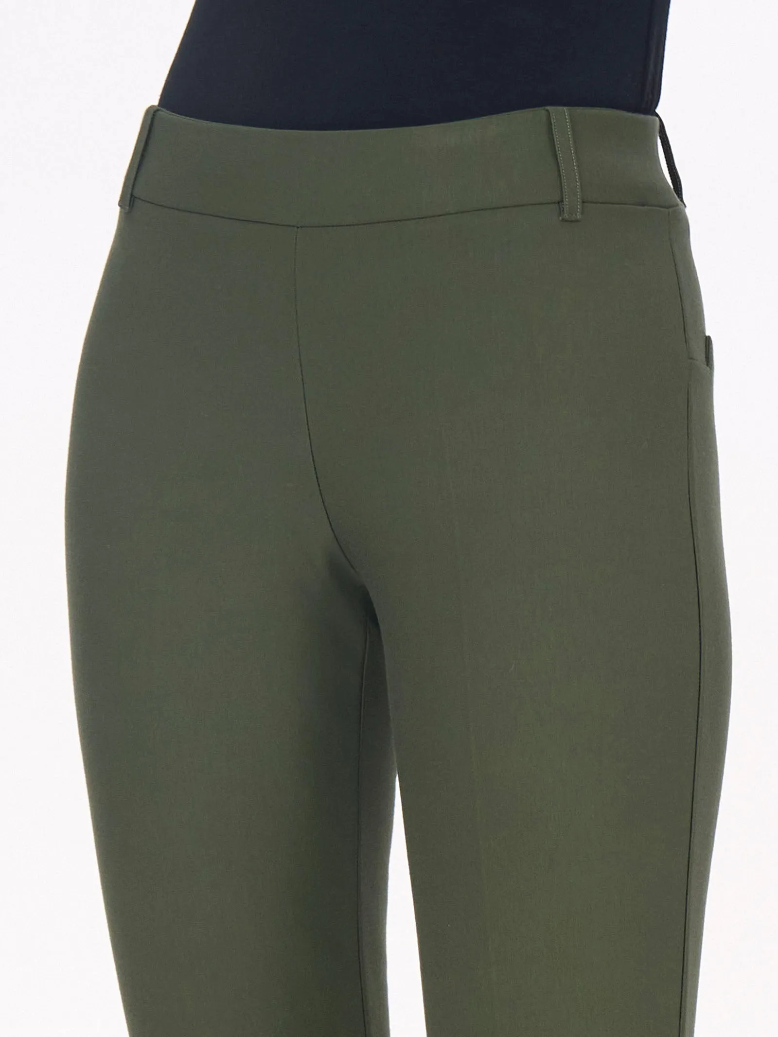 Pantalone a sigaretta in tessuto Compact - Pine Bark