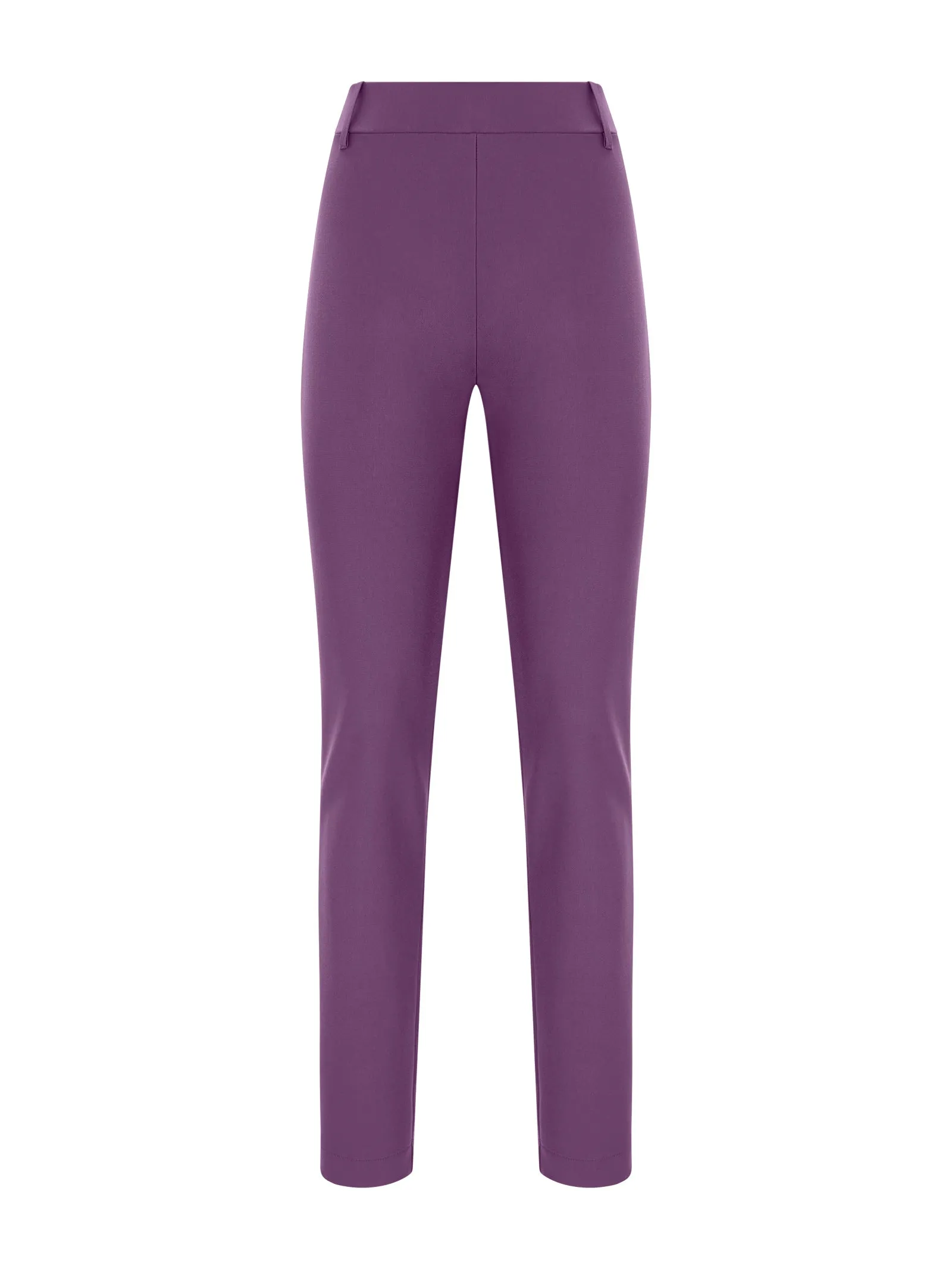 Pantalone a sigaretta in tessuto Compact - Sunset Purple