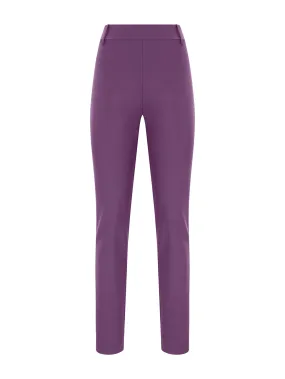 Pantalone a sigaretta in tessuto Compact - Sunset Purple