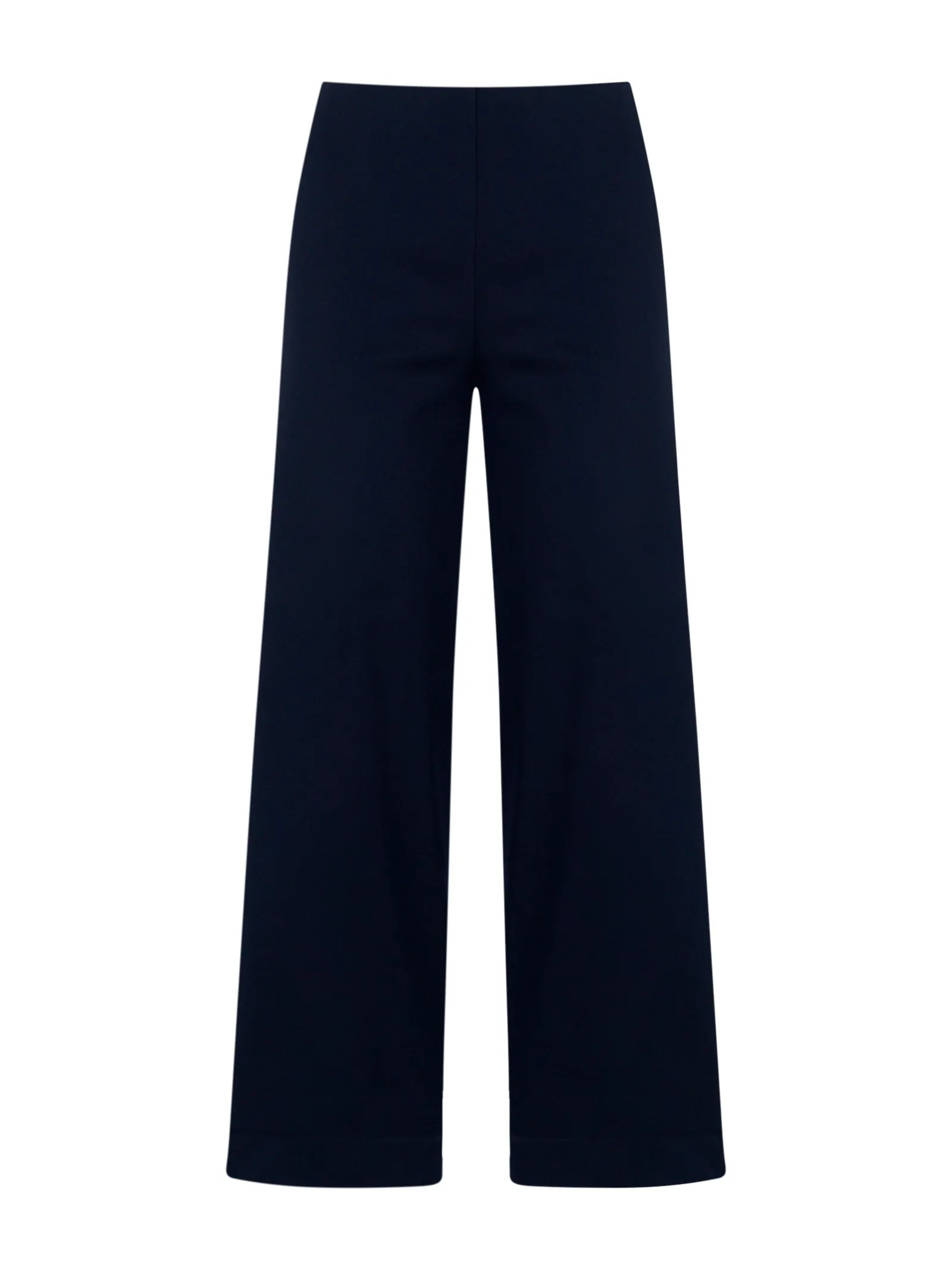 Pantalone ampio alla caviglia in Satin Power - Bleu