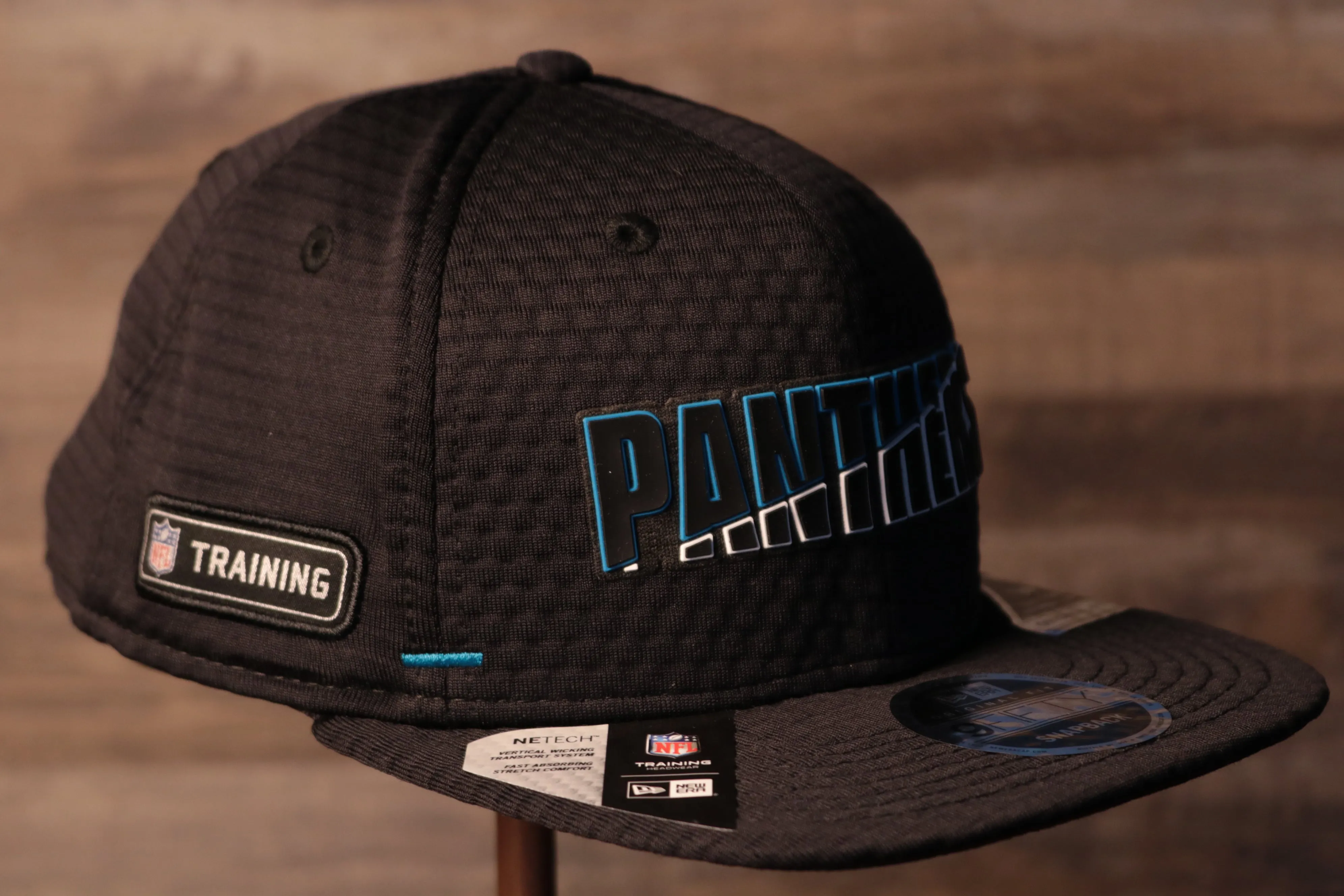 Panthers 2020 Training Camp Snapback Hat | Carolina Panthers 2020 On-Field Black Training Camp Snap Cap