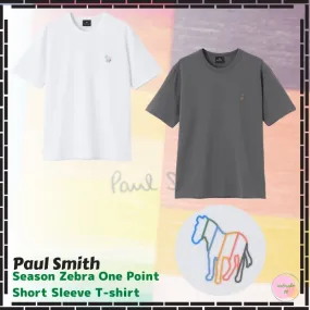 Paul Smith  |Crew Neck Pullovers Zebra Patterns Blended Fabrics