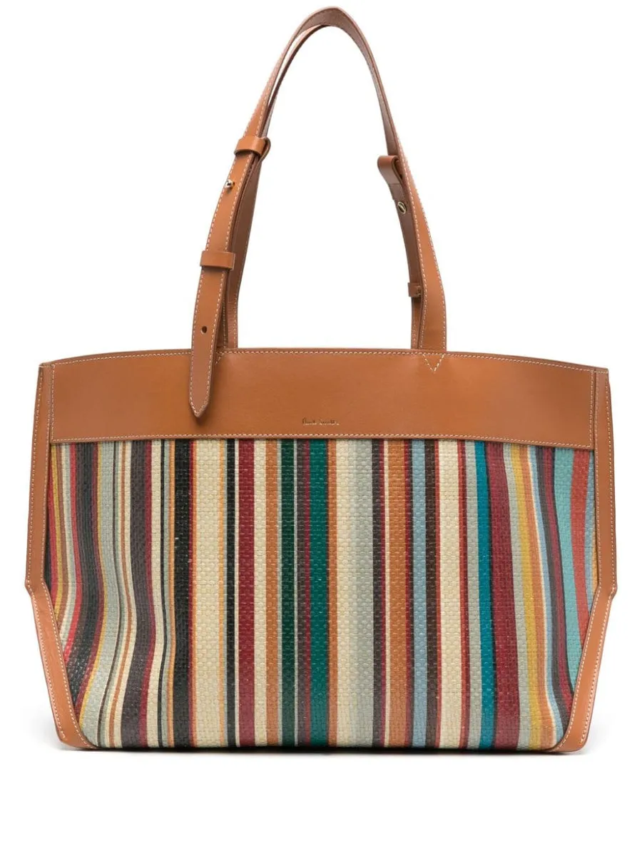 Paul Smith    Paul Smith Signature Stripe Tote Bag