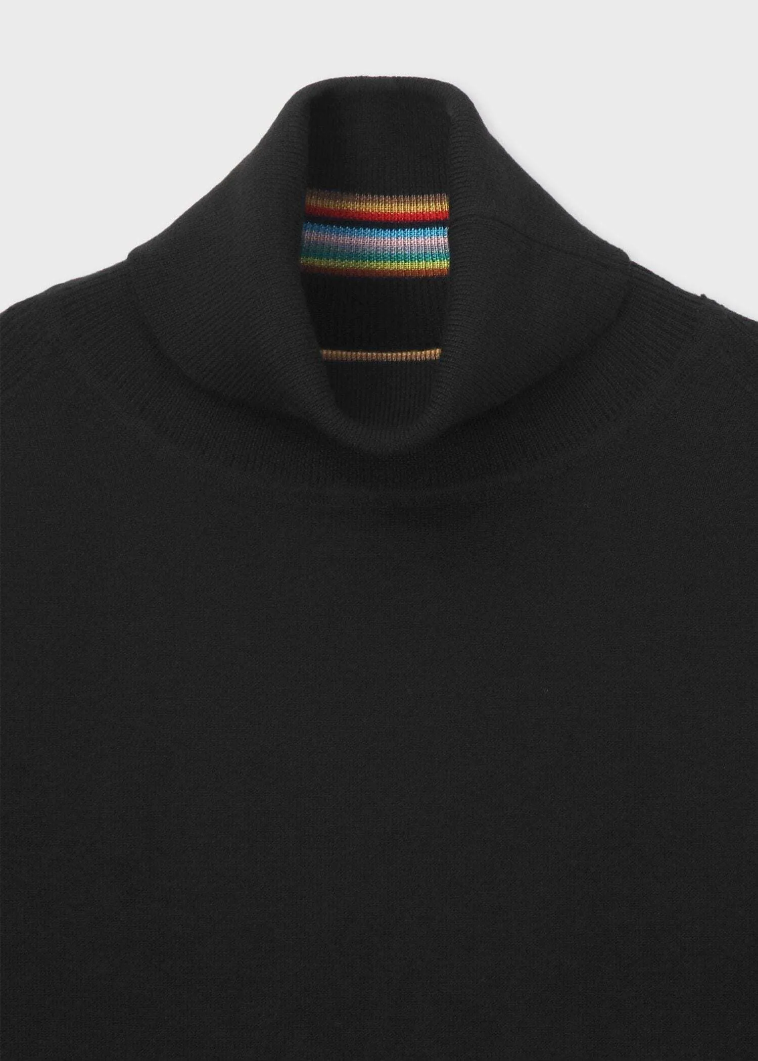 Paul Smith  |Wool Long Sleeves Plain Logo Sweaters