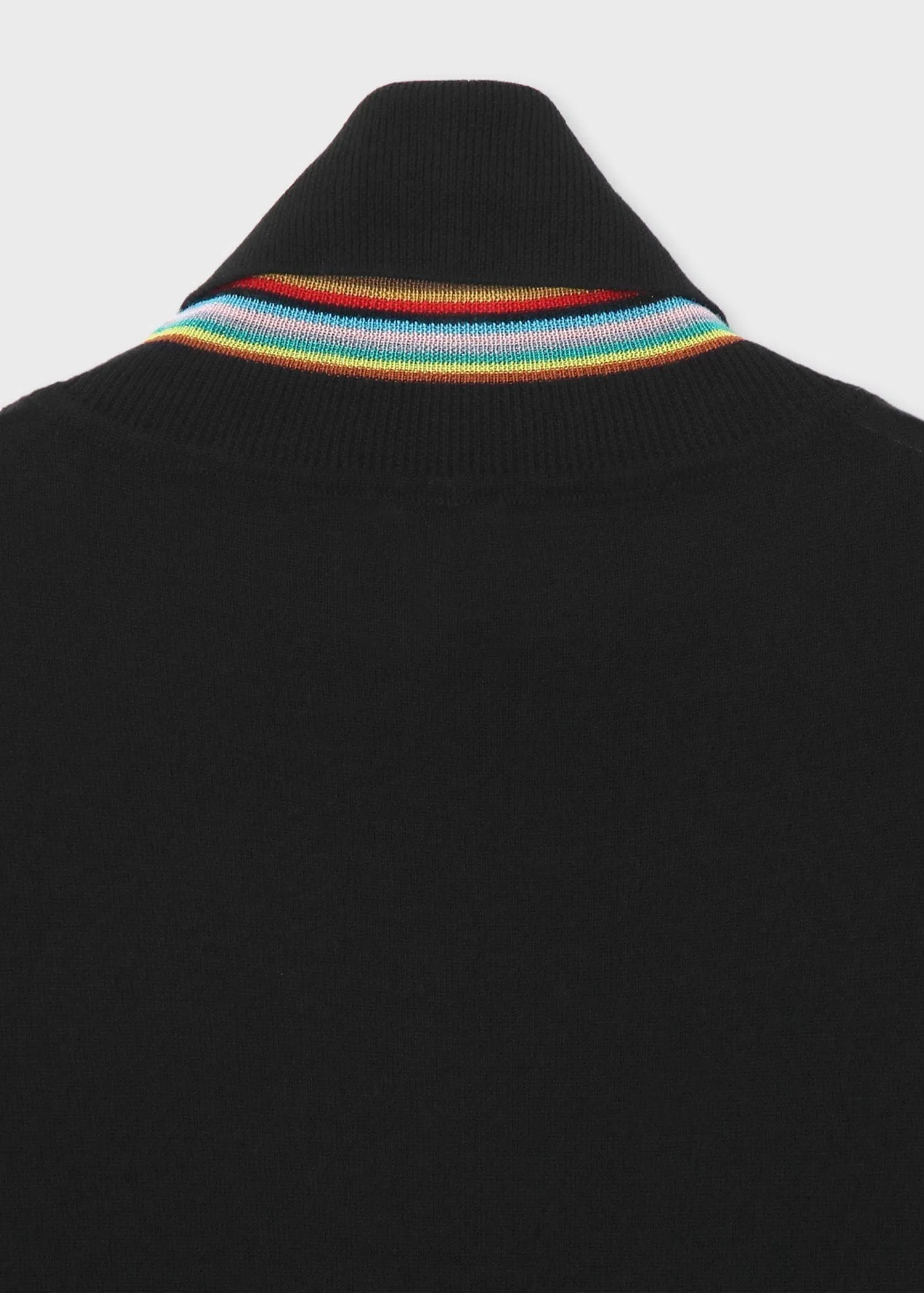 Paul Smith  |Wool Long Sleeves Plain Logo Sweaters