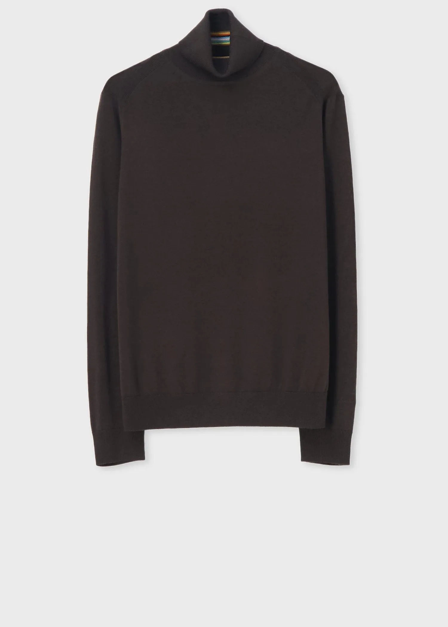 Paul Smith  |Wool Long Sleeves Plain Logo Sweaters