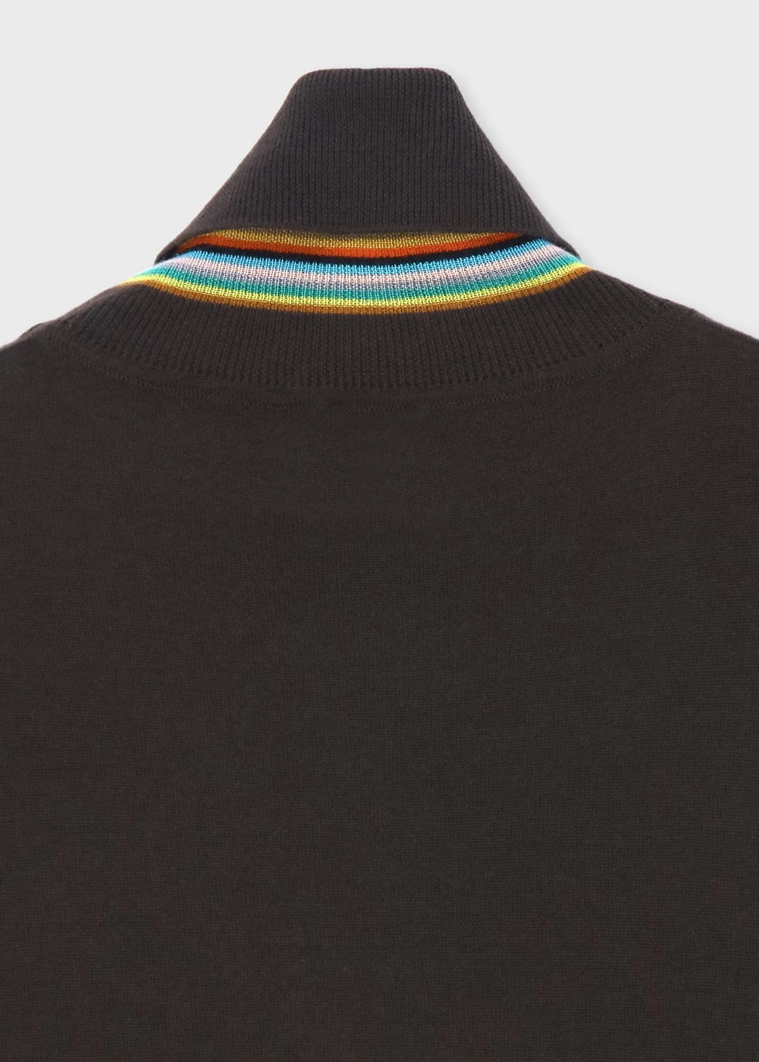 Paul Smith  |Wool Long Sleeves Plain Logo Sweaters