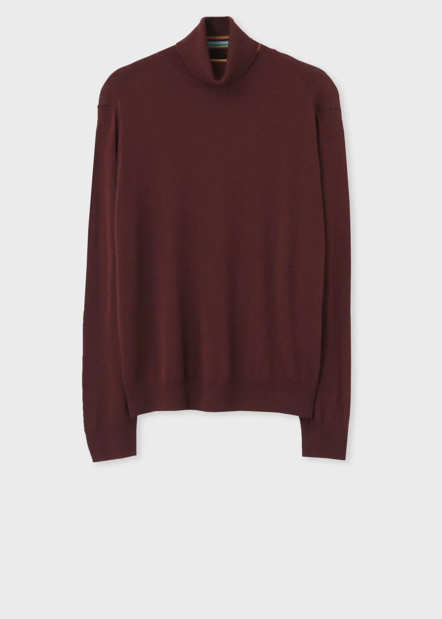 Paul Smith  |Wool Long Sleeves Plain Logo Sweaters