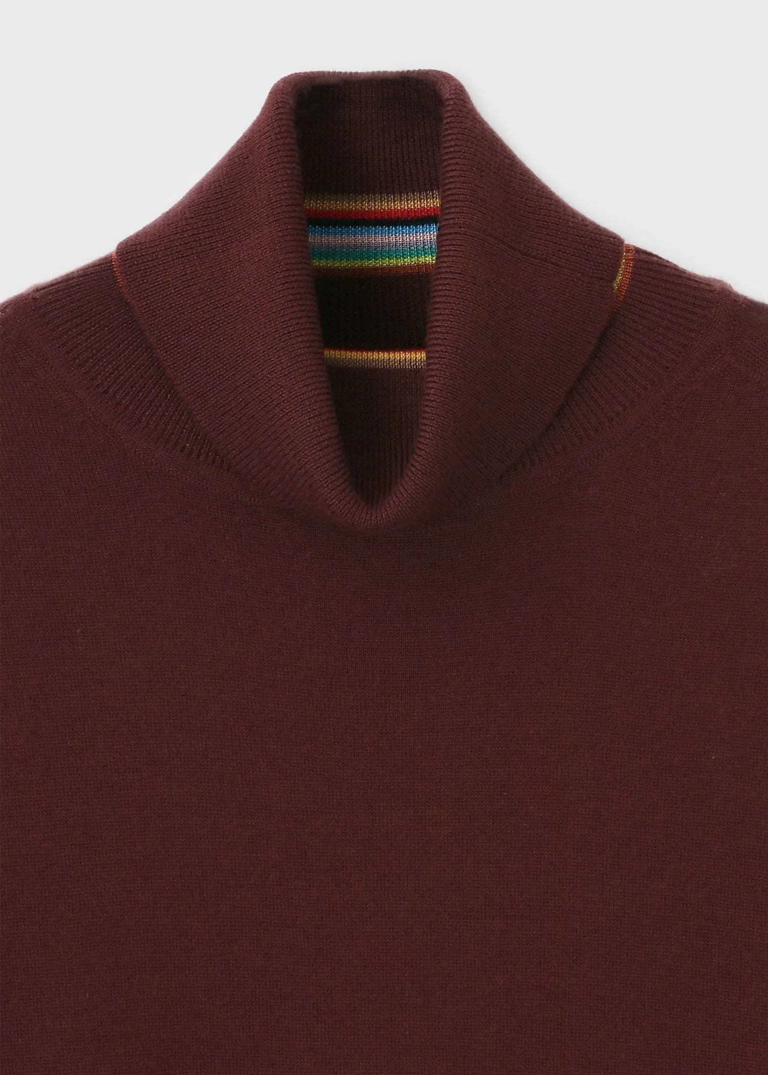 Paul Smith  |Wool Long Sleeves Plain Logo Sweaters