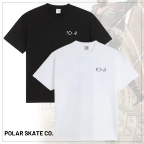 Polar Skate Co  |Crew Neck Pullovers Unisex Street Style Cotton Short Sleeves