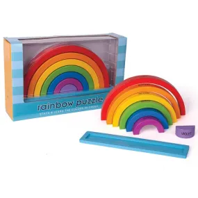 Rainbow Stacking Puzzle