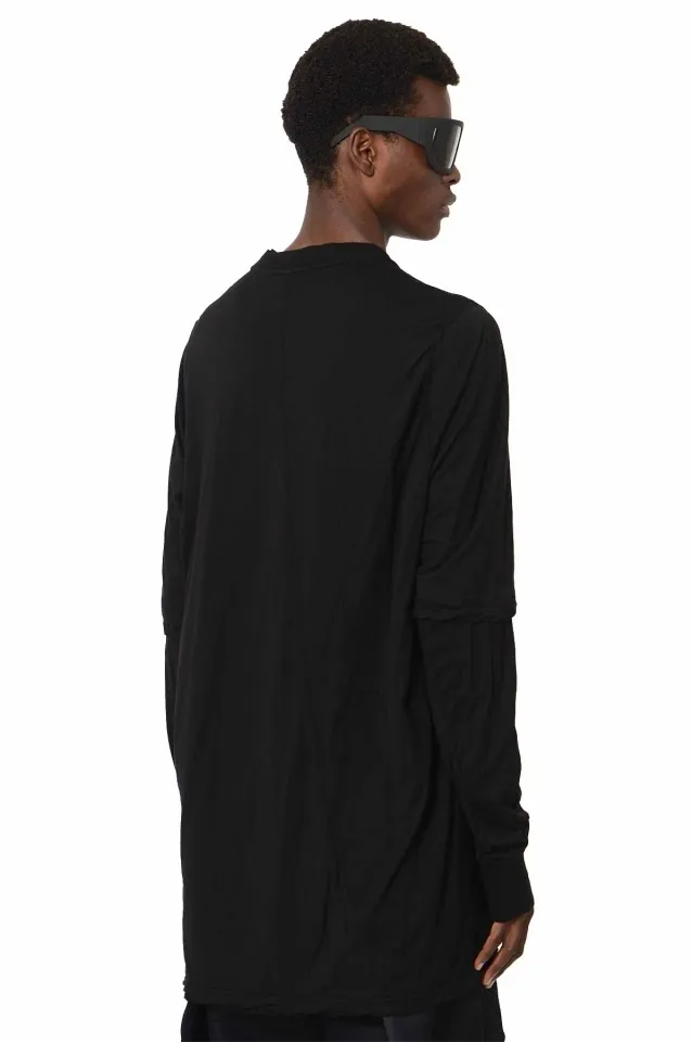 RICK OWENS  |Crew Neck Pullovers Street Style Long Sleeves Plain Cotton