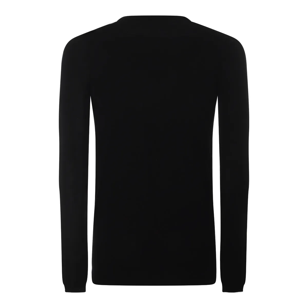 RICK OWENS  |Wool Long Sleeves Plain Designers Sweaters