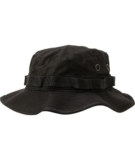 Rothco Jungle Hat : Black