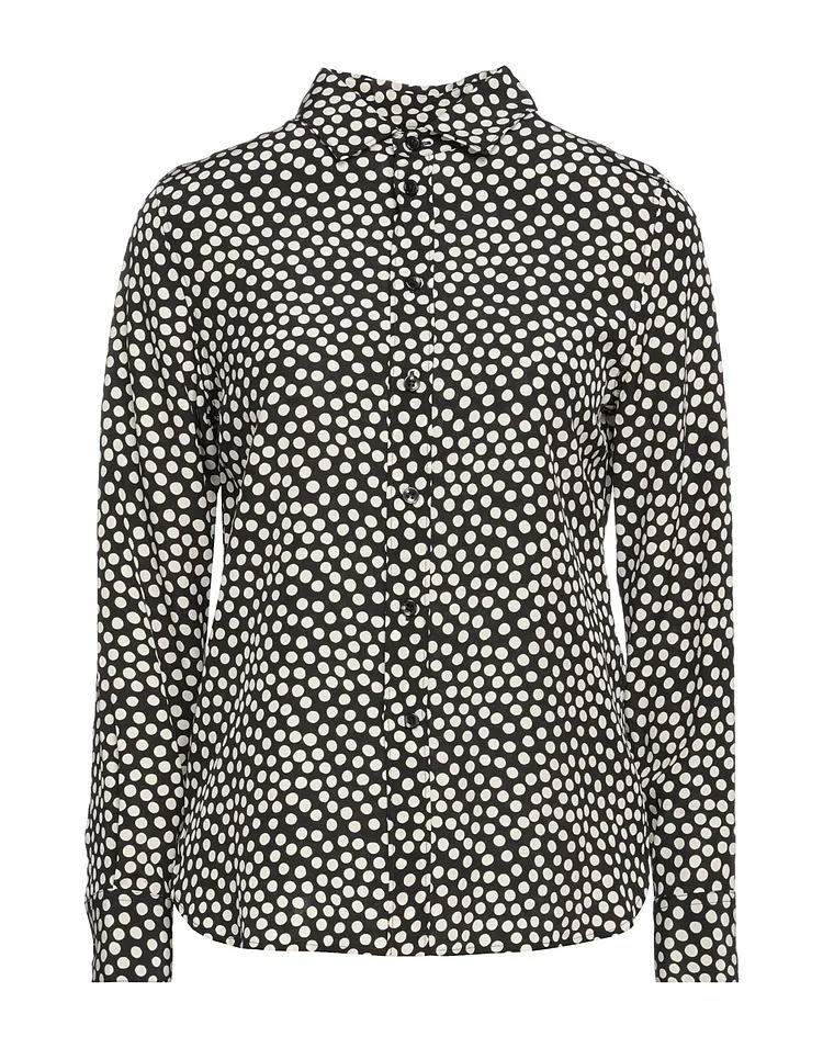 Saint Laurent  |Dots Long Sleeves Shirts & Blouses