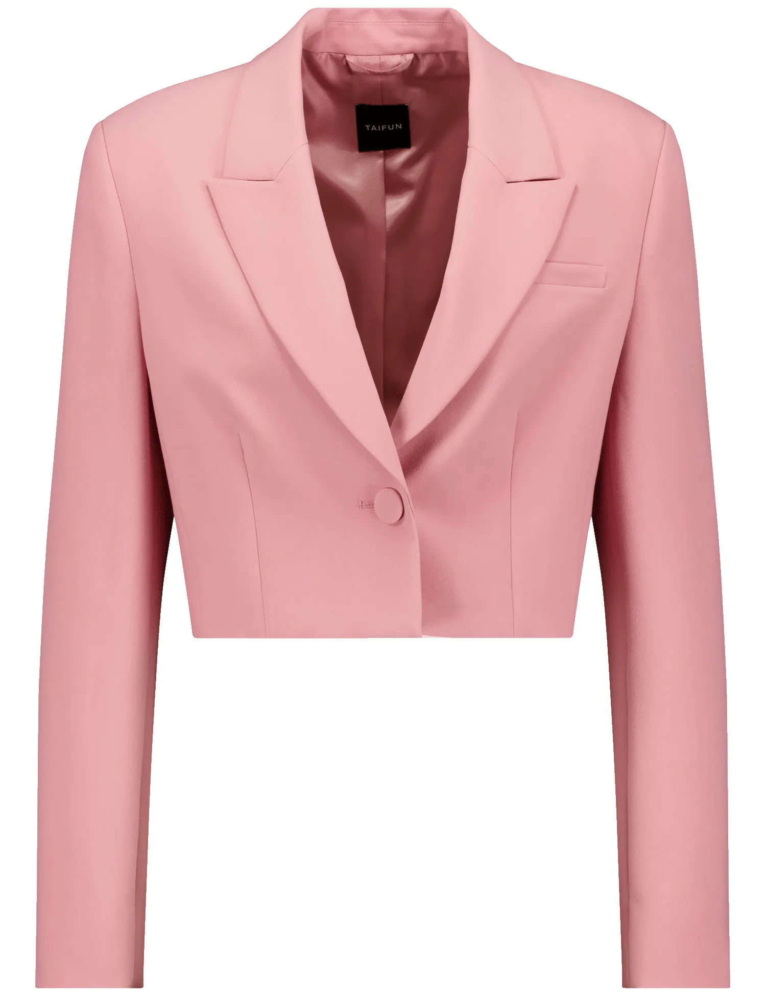 Short blazer made of stretch fabric