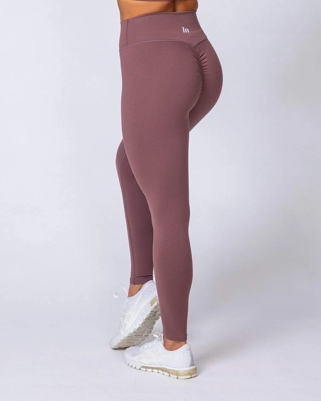 Signature Scrunch Ankle Length Leggings - Dusk