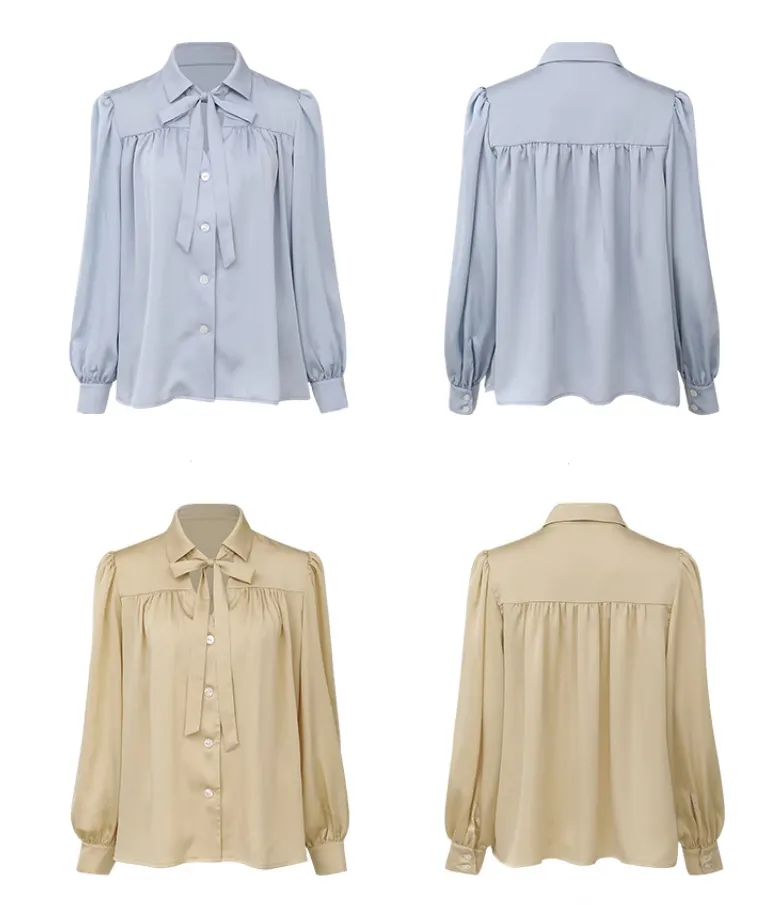 Since Then  |Long Sleeves Plain Shirts & Blouses