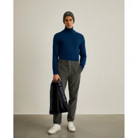 Slim fit corduroy pants