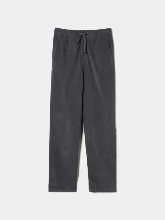 Slim fit corduroy pants