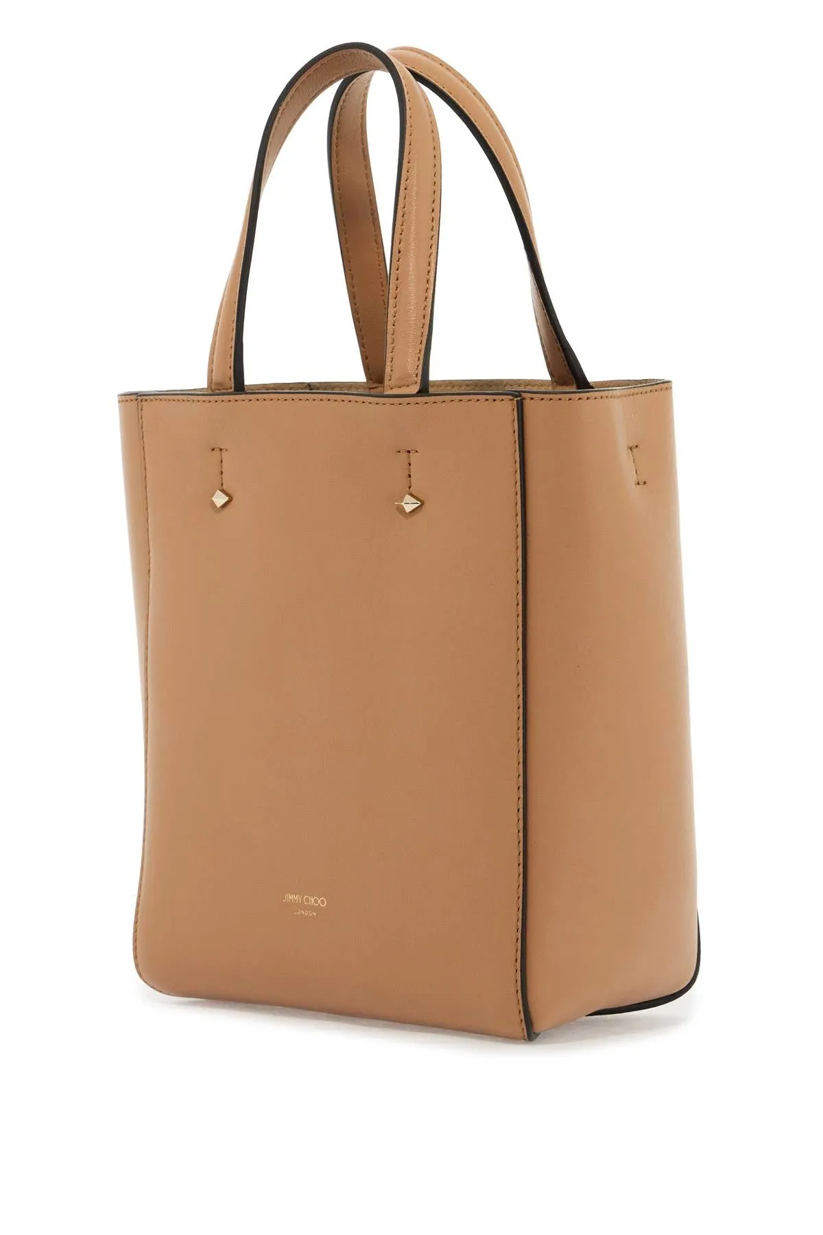 smooth leather lenny n/s tote bag. LENNY N S S KHV BISCUIT LIGHT GOLD