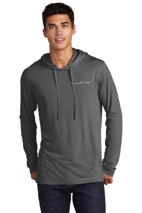 Sport-Tek PosiCharge Tri-Blend Long Sleeve Hoodie, Dark Grey Heather [Lucid Motors]