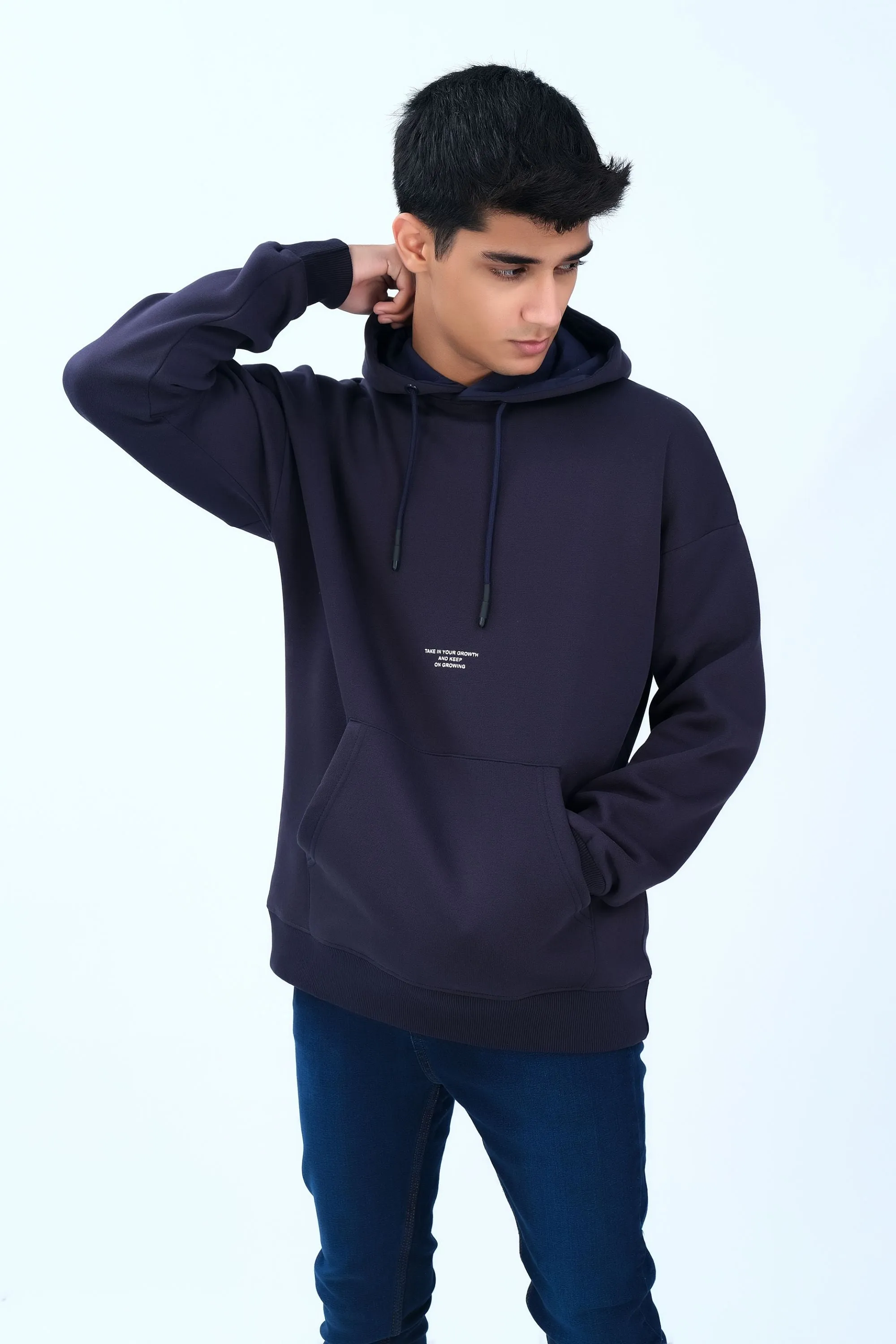 Super Cool Navy Hoodie