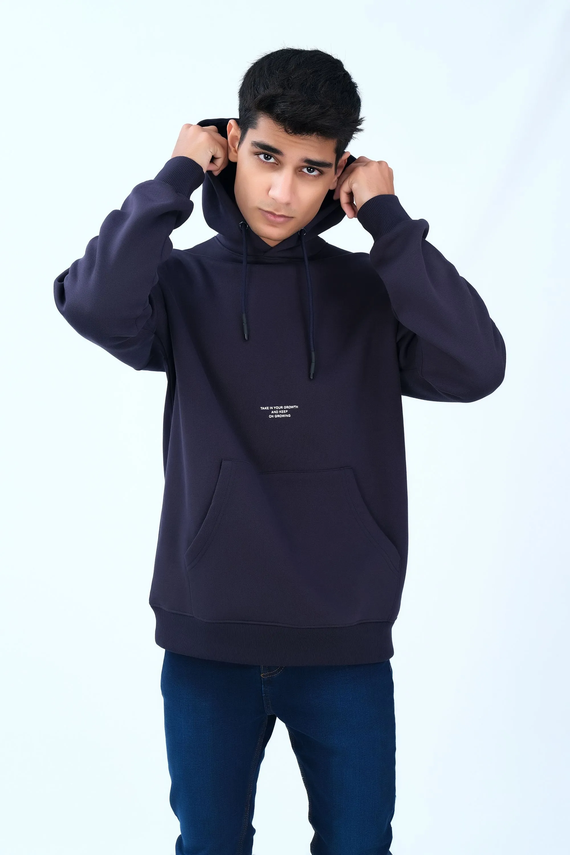 Super Cool Navy Hoodie