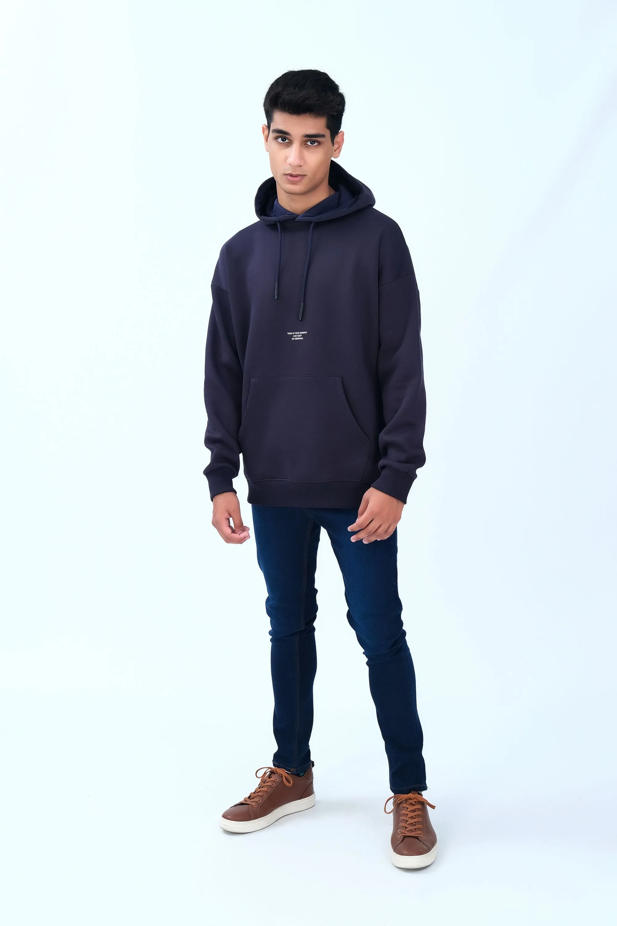 Super Cool Navy Hoodie