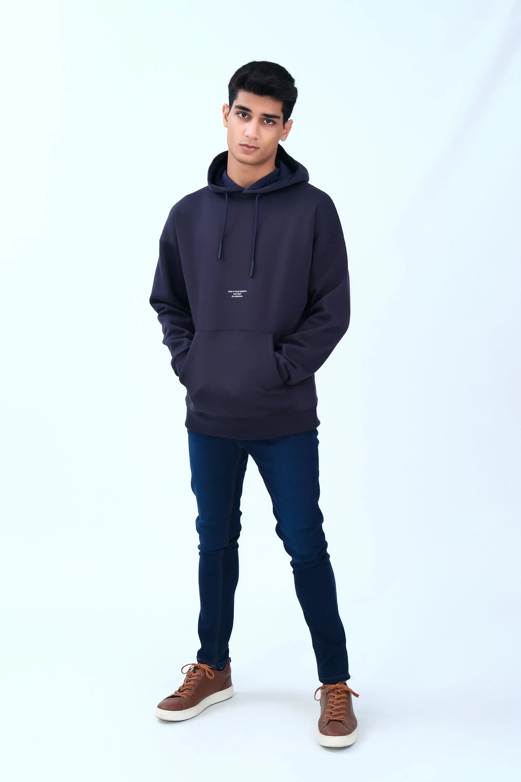 Super Cool Navy Hoodie