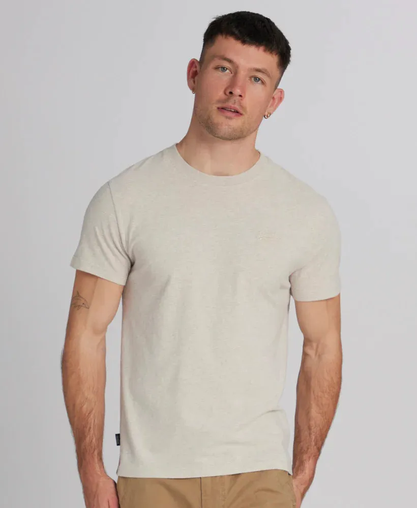 Superdry - Essential Logo Tee Oat Cream Marle