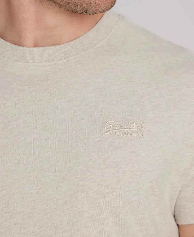 Superdry - Essential Logo Tee Oat Cream Marle