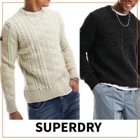 Superdry  |Plain Logo Sweaters