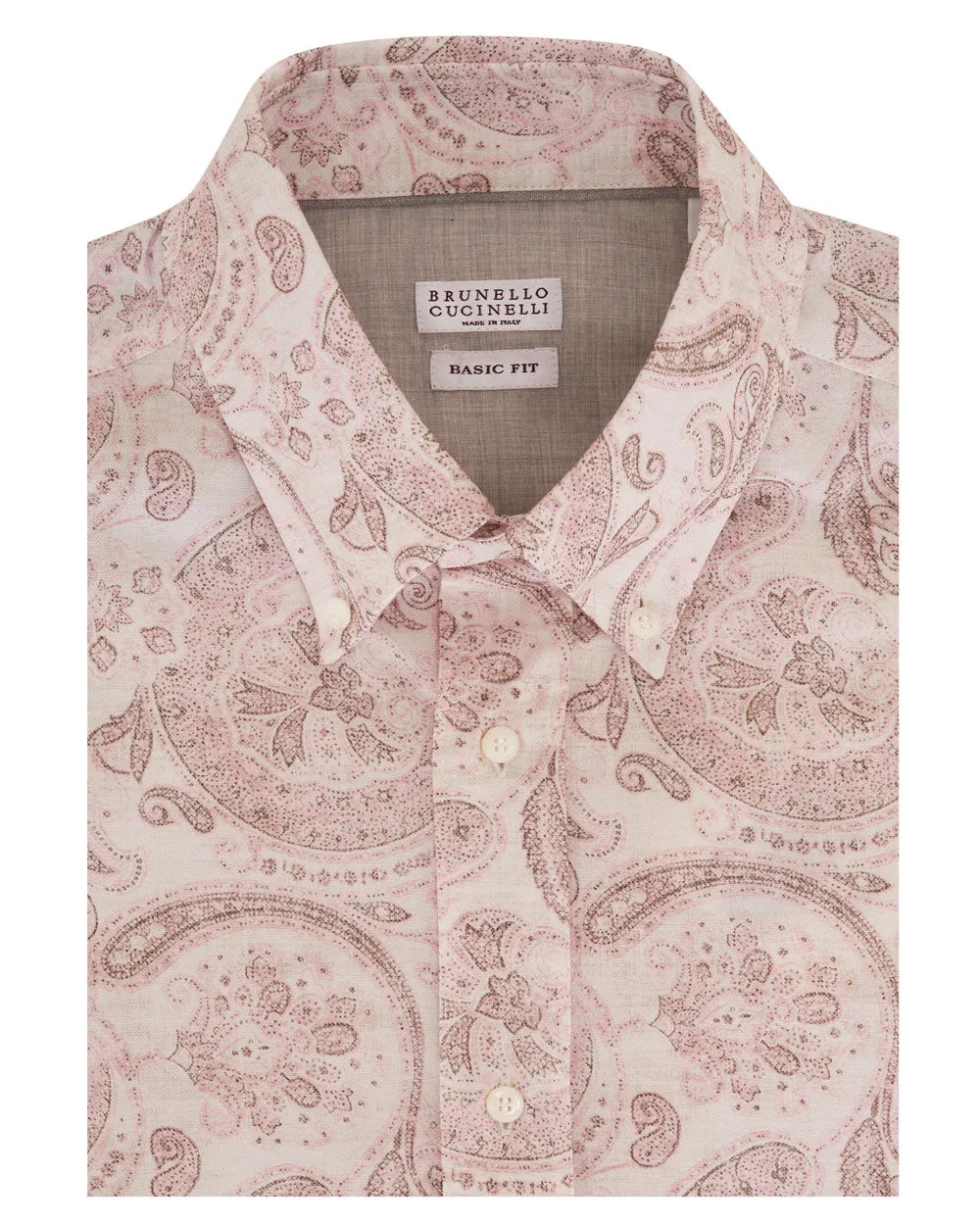 Tan Paisley Sportshirt