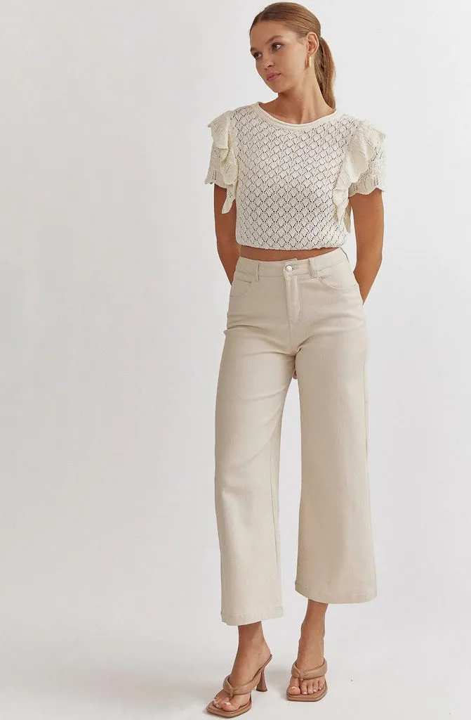 THE LAUREN WIDE LEG PANT