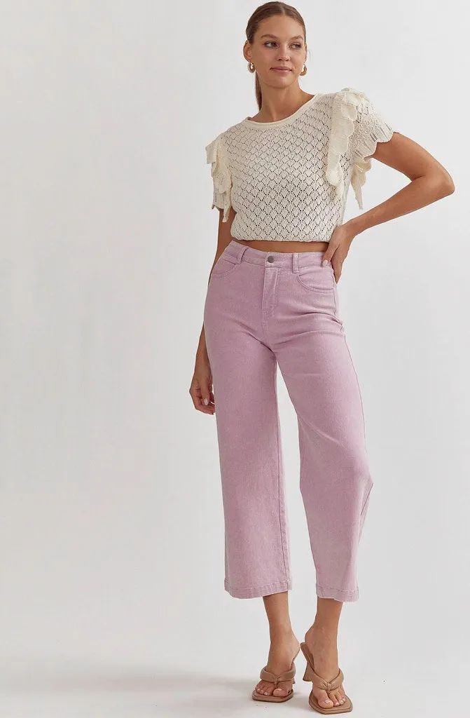 THE LAUREN WIDE LEG PANT