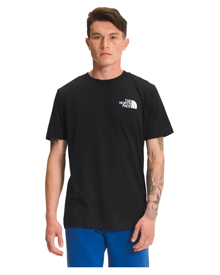 The North Face Men's S / S Box Nse Tee - TNF Black / TNF White