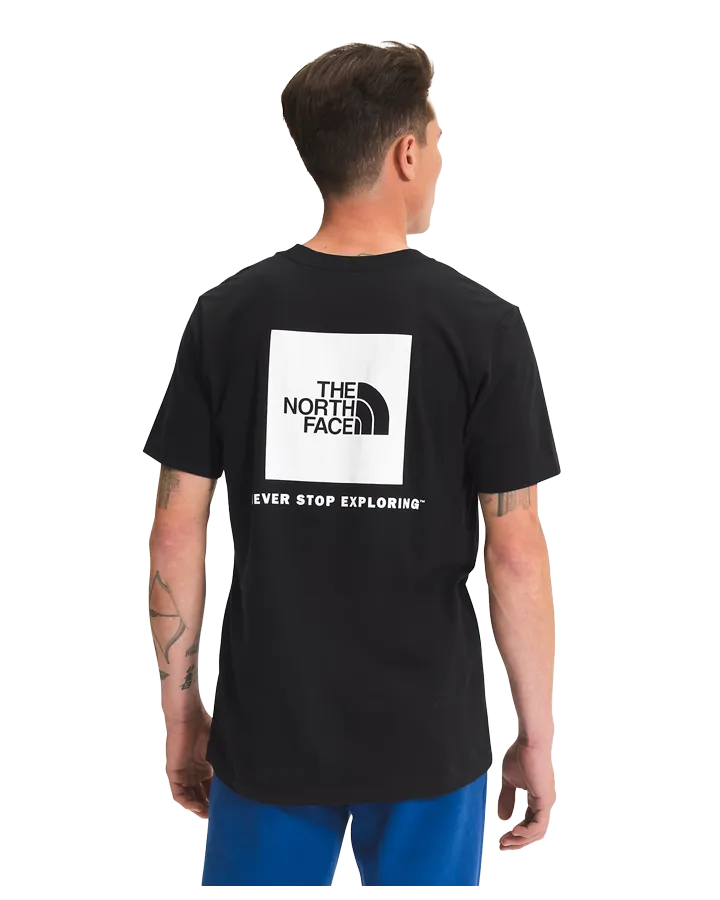 The North Face Men's S / S Box Nse Tee - TNF Black / TNF White