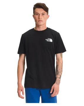 The North Face Men's S / S Box Nse Tee - TNF Black / TNF White