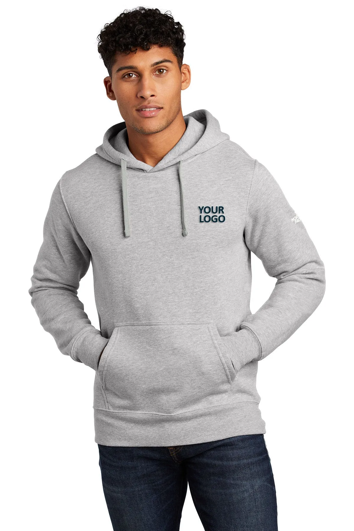 The North Face Pullover Hoodie Light Grey Heather