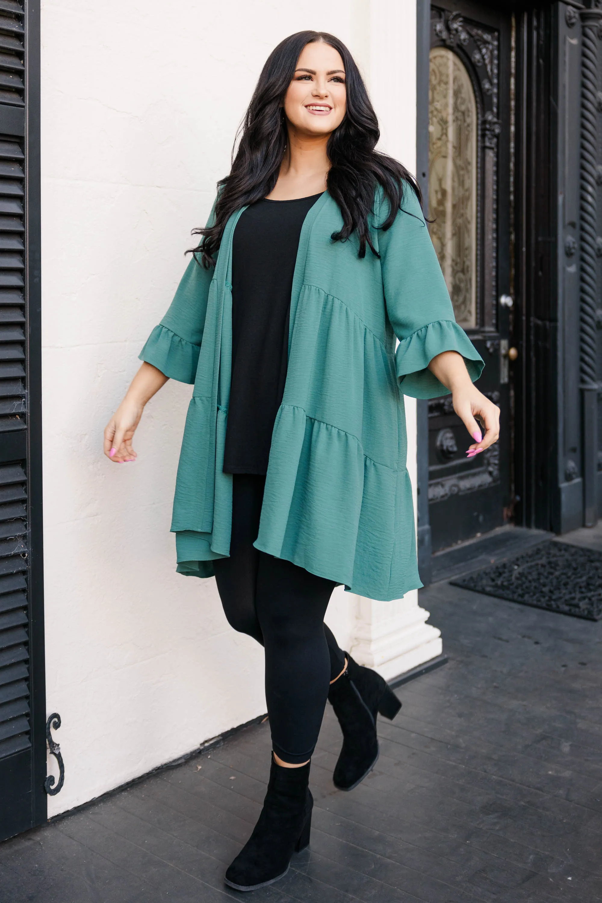 The Truth Is Cardigan, Forest Green