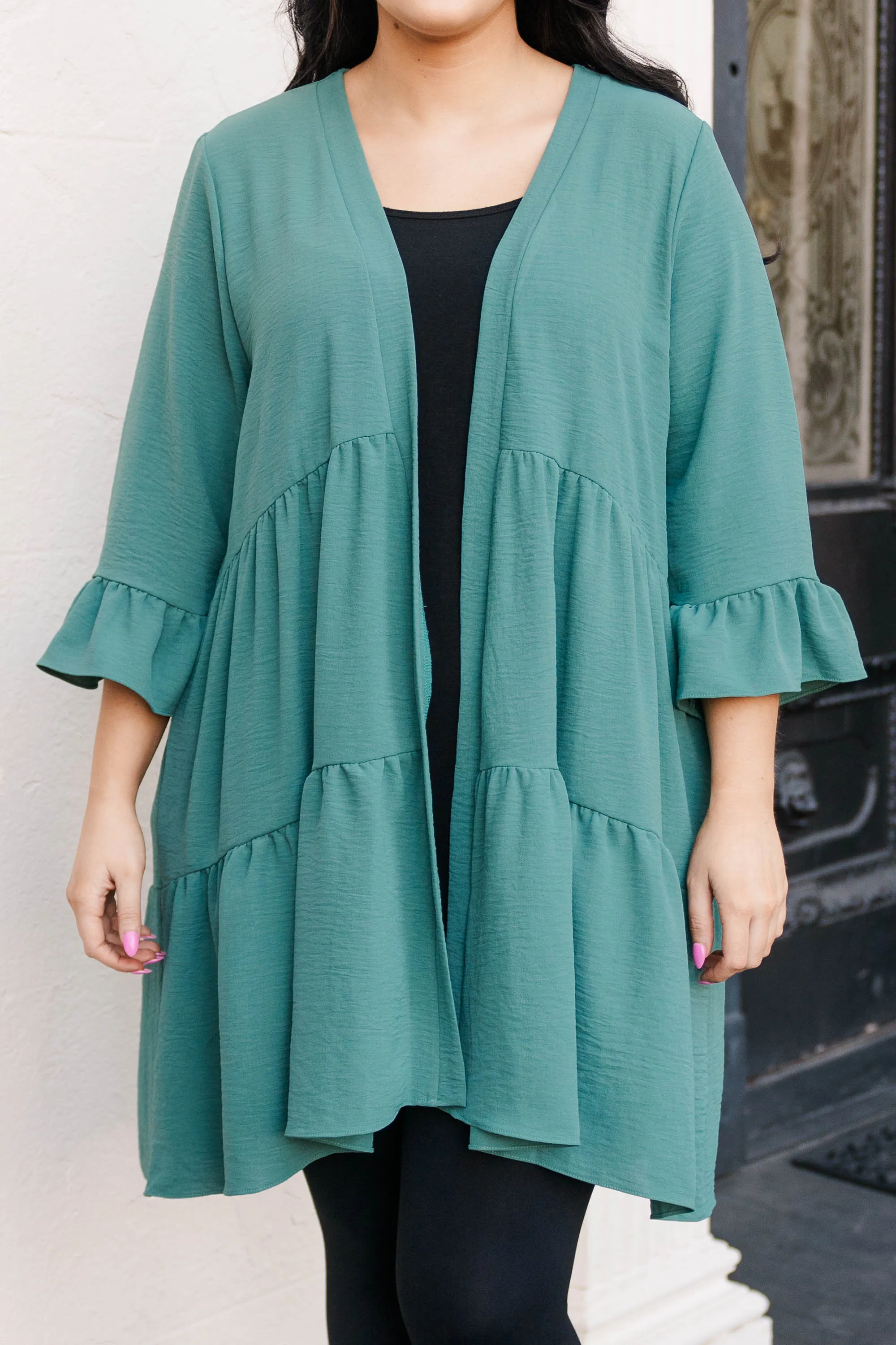 The Truth Is Cardigan, Forest Green