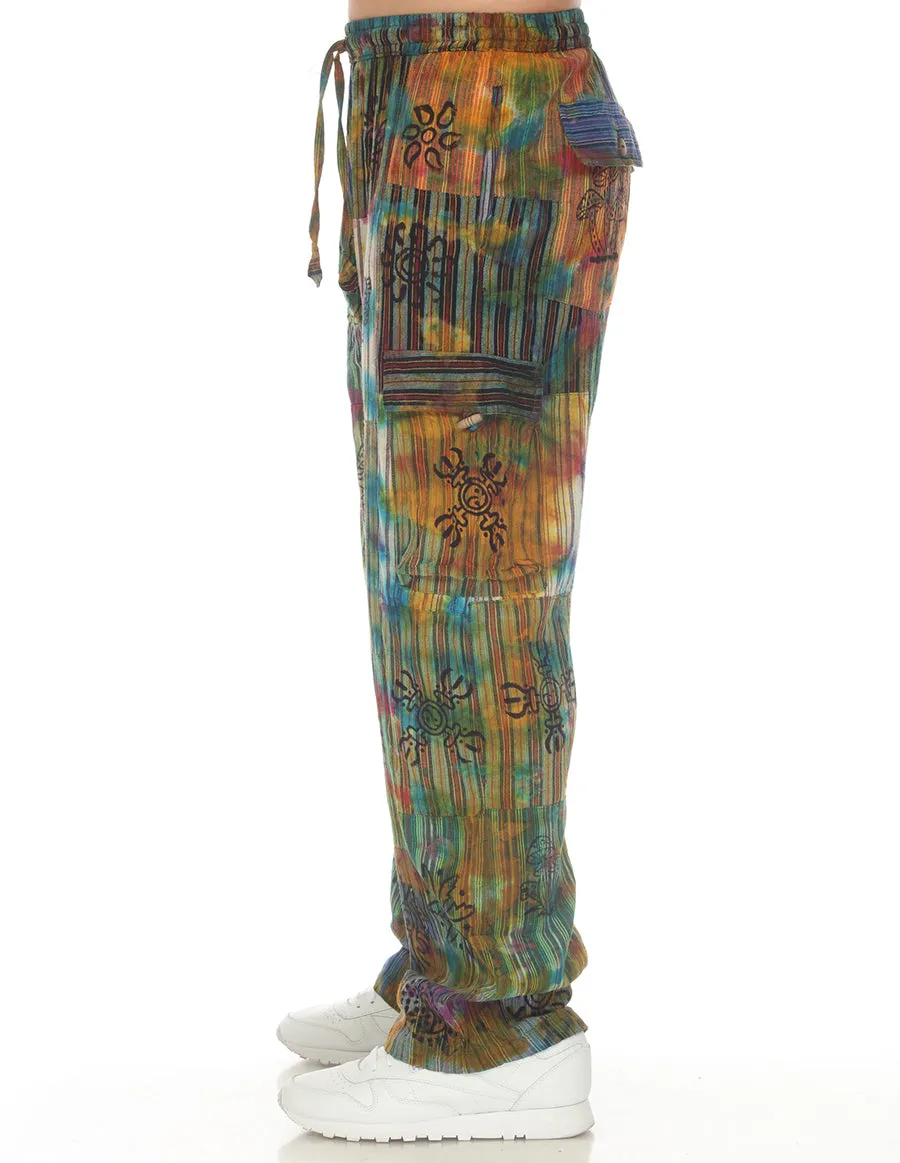 Tie Dye Dharke Patch Unisex Trouser