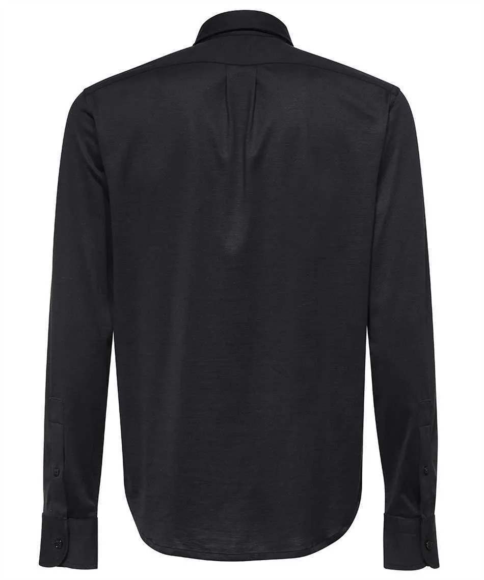 TOM FORD  |Unisex Silk Long Sleeves Cotton Designers Shirts