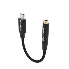 USB 3.1 Type-C to Digital 3.5mm Aux Adapter with DAC