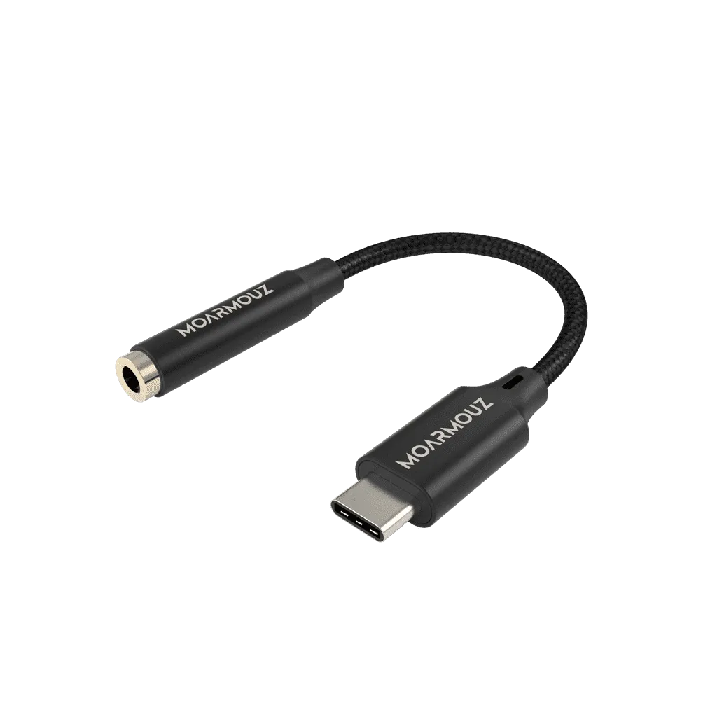 USB 3.1 Type-C to Digital 3.5mm Aux Adapter with DAC