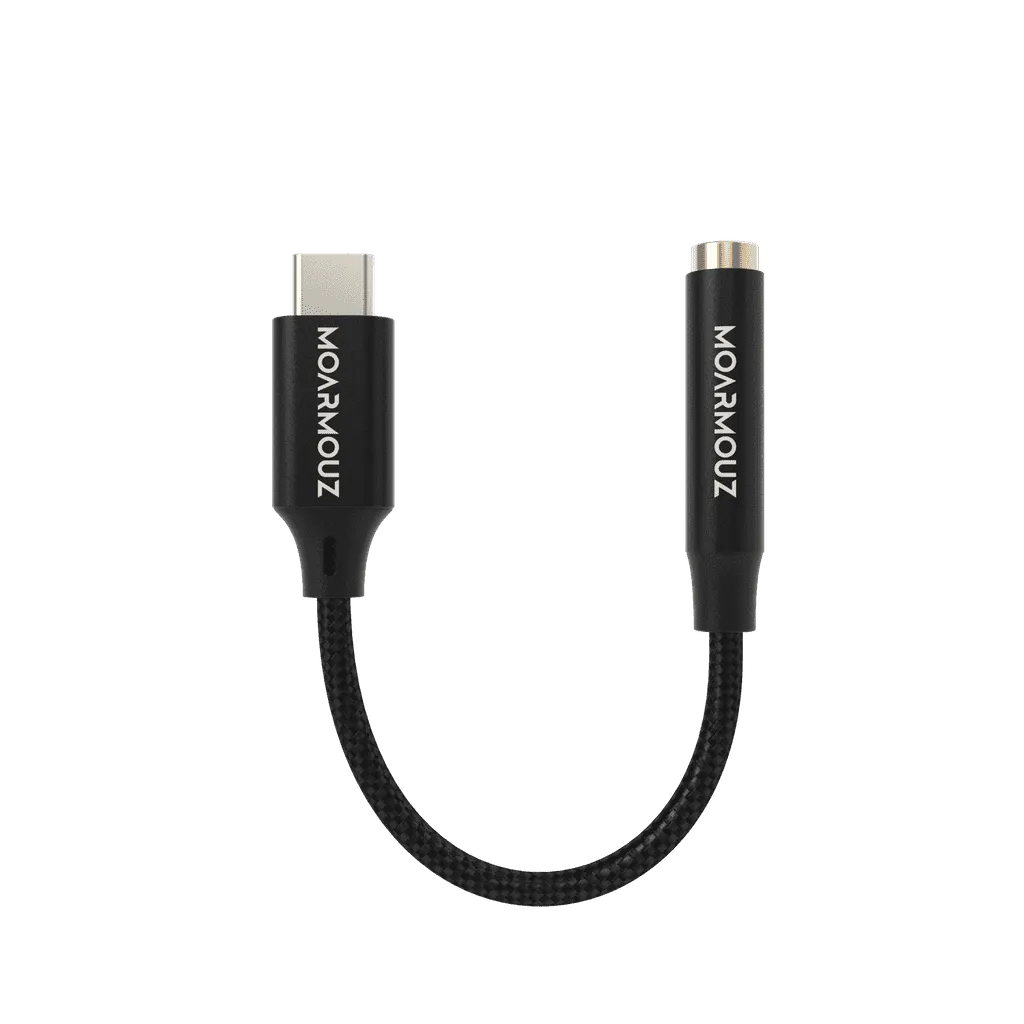 USB 3.1 Type-C to Digital 3.5mm Aux Adapter with DAC