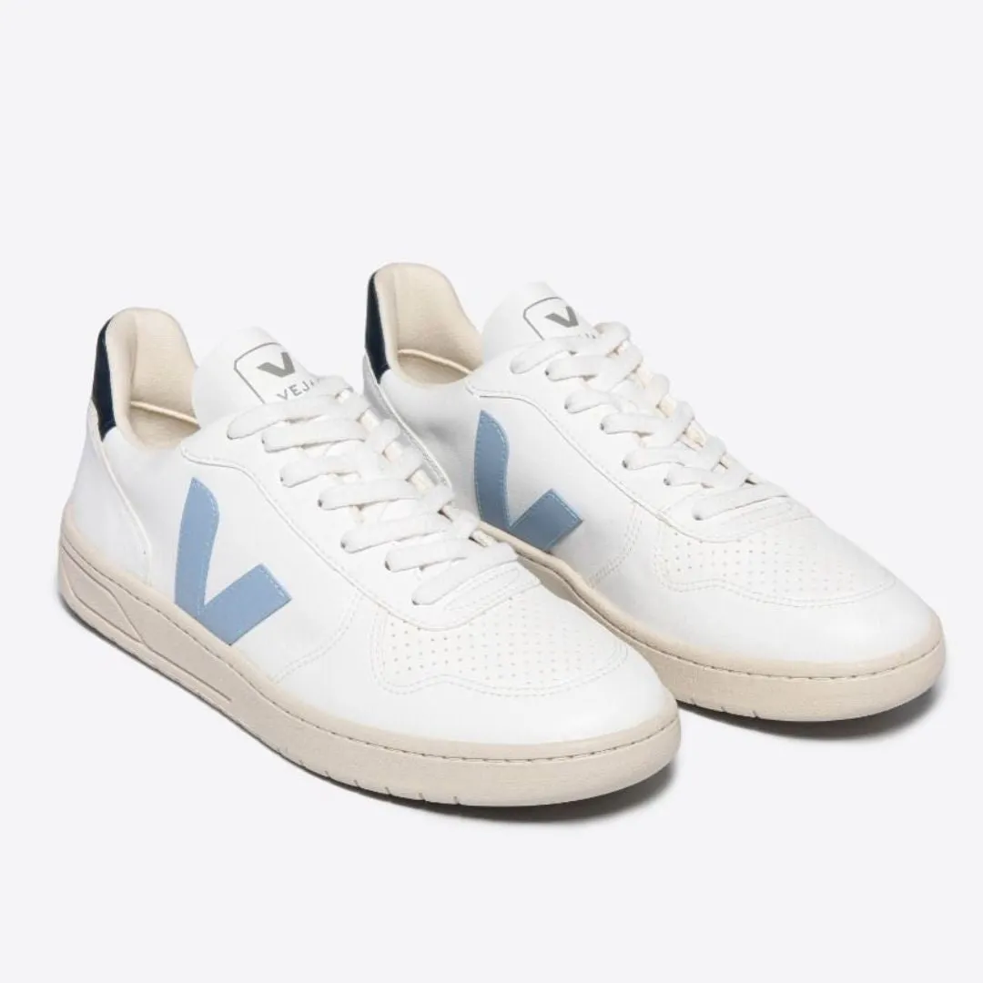 V-10 CWL Sneaker (White + Steel Nautico)