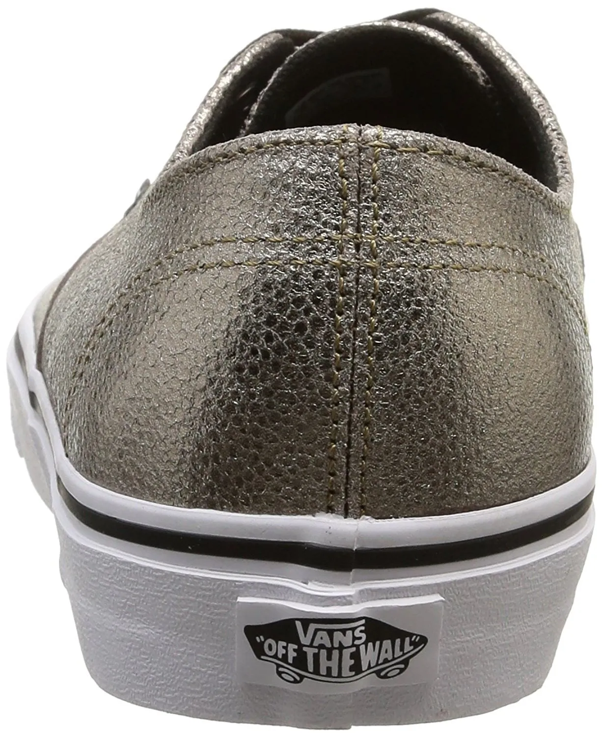 Vans Metallic Authentic Decon mens skateboarding-shoes VN-018CGJE_8.5 - bronze/true white